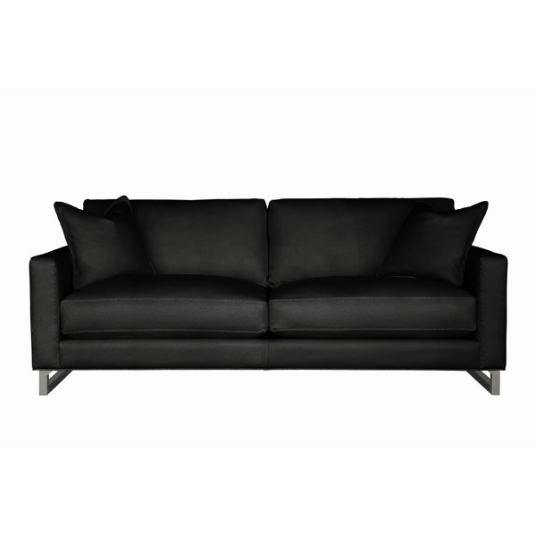 Eleanor Rigby Magdalena 84'' Leather Sofa Wayfair